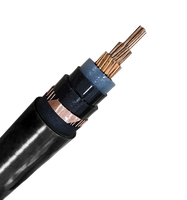 Cables de Alimentación de Media y Alta Tensión N2XSY 1x300 6/10 (12)kV XLPE LSZH, Industriales, Monofásicos, de Cobre, para Conductos Subterráneos, Estándar IEC