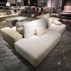 Soluzione di mobili stile italiano Designer soggiorno mobili Divano One Stop lusso LH Divano divani Modernos tecnico Sofrano