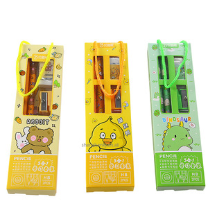 Premio di apertura della stagione della laurea Set di cancelleria tenuto in mano confezione regalo studente regalo di compleanno per bambini cancelleria Set da 5 pezzi - Product Image 1