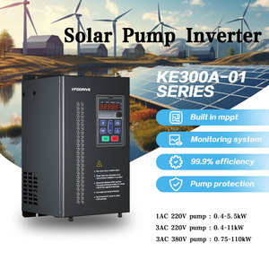 <b>Solar</b> VFD <b>Pump</b> Drive 5.5kW 3 Phase 220V MPPT Off Grid <b>Solar</b> Water <b>Pump</b> VFD Frequency Drive <b>Solar</b> <b>Pump</b> KE300A-01-5R5G-S2 <b>Solar</b> Pu - Product Image 2