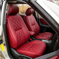 Accessoires en cuir synthétique de qualité supérieure, sur mesure pour les voitures Lexus LS Series 2004-2026, housses de sièges avant et arrière imperméables, coussin