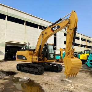 Excavadora CAT 320C usada en buen estado, excavadora mediana Caterpillar CAT320D CAT320GC para movimiento de tierras - Product Image 1