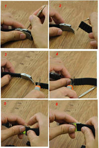 Wholesale Qucik Release Silicone Watch <b>Strap</b> for 18mm 20mm 22mm 24mm Watch Waterproof Sports Universal Watch Band - Product Image 3