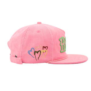 หมวกคอร์ดูรอยปักลายแบบโซ่เย็บแบบจีน ยี่ห้อ Tcap ทรงไม่แข็งแบบ Snapback - Product Image 3