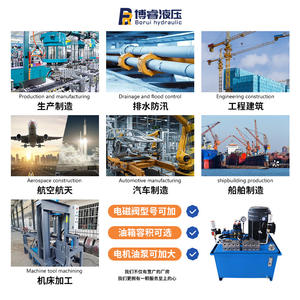 Estación de Potencia Hidráulica Integrada con Válvula Multivía de Doble Grupo, Sistema Hidráulico Profesional para Trabajadores de Hierro, por Fabricante - Product Image 2