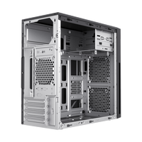 Boîtier de bureau haut de gamme compatible avec carte mère Micro ATX, USB 3.0, panneau latéral avec position pour ventilateur