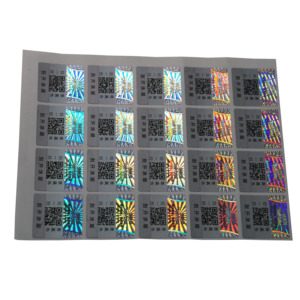 Etiqueta de Seguridad Cosmética OEM, Holograma Reflectante, Código QR, Etiqueta Anti-falsificación Personalizada, Adhesivo de Autenticidad - Product Image 4