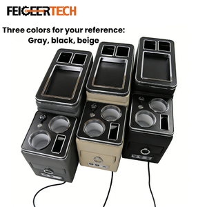 Boîte de rangement universelle de luxe Feigeer Tech pour <span class=keywords><strong>accoudoir</strong></span> de voiture, accessoires modifiés et améliorés pour Toyota Noah/Voxy Previa - Product Image 3