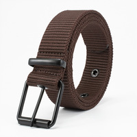 Ceinture tactique en tissu pour hommes, vente en gros, pour activités de plein air, chasse, randonnée et sport