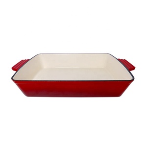 Plat <span class=keywords><strong>de</strong></span> <span class=keywords><strong>cuisson</strong></span> <span class=keywords><strong>en</strong></span> <span class=keywords><strong>fonte</strong></span> émail, Baguette bon marché <span class=keywords><strong>de</strong></span> forme rectangulaire, livraison gratuite, vente <span class=keywords><strong>en</strong></span> gros - Product Image 4