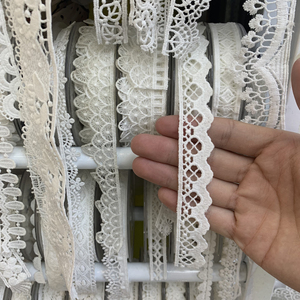 Chất lượng cao khác nhau mô hình nước hòa tan GPO Ren Trắng Thêu sữa ren TRIM biên giới - Product Image 2