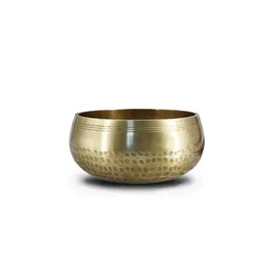 Nepal handmade Buddha sound bowl yoga Tibetan singing bowl pure copper Buddha sound bowl copper chime