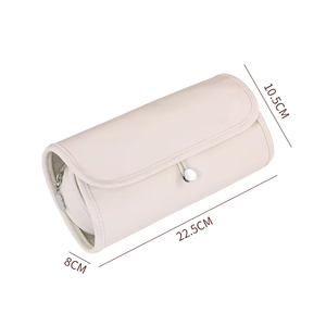 Borsa Organizer Portatile con Divisori, Grande Capacità, Impermeabile in PU, per Pennelli da Trucco, Multi Scomparto, Custodia da Viaggio per Cosmetici - Product Image 5
