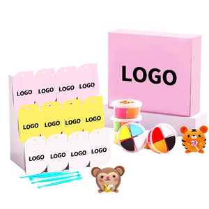 Argile à modeler à séchage à l'air pour enfants, vente en gros personnalisée, kit d'argile à modeler, argile magique sûre et non toxique, jouet d'art et d'artisanat DIY, cadeau - Product Image 1