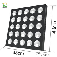 Redsun 25pcs 10W RGBW 4in1 LED DMX Matrix Panel Light 5x5 Blinder Light pour DJ Equipment and Theme Park Projection
