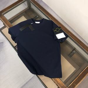 <span class=keywords><strong>Camiseta</strong></span> de <span class=keywords><strong>hombre</strong></span> <span class=keywords><strong>Stone</strong></span> Compass Patch Printed <span class=keywords><strong>Island</strong></span> de manga corta y cuello redondo, estilo streetwear de moda de verano, con lavado vintage y tejido de alto gramaje - Product Image 3