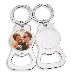 hot selling love key bottle opener keychain favor wedding souvenir gift
