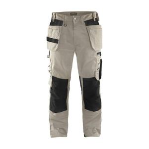 BLAKLADER - 155518602799C54 Pantalon Craftsman Stone/Black-PANTALON DE TRAVAIL EAN 7330509593882 PANTALON DE TRAVAIL CARGO - Product Image 1