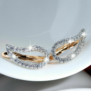 Orecchini E2516 in Oro con Diamanti Taglio a Pera, Gioielli di Lusso da Sposa per Donna, Diamanti Naturali Colore G, Placcati in Oro - Product Image 6