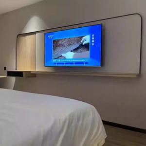 ชุดเฟอร์นิเจอร์ห้องนอนสไตล์มินิมอลทันสมัยราคาประหยัด ทำจากไม้แผ่น ประกอบด้วยเตียงคิงไซส์พร้อมโต๊ะข้างเตียง ปรับแต่งได้ เหมาะสำหรับโรงแรมและอพาร์ตเมนต์ - Product Image 3