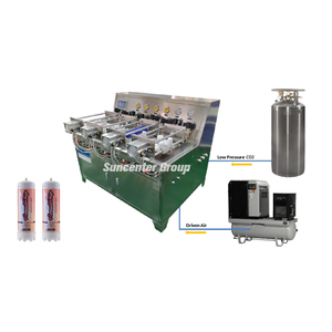 Machine <span class=keywords><strong>de</strong></span> remplissage <span class=keywords><strong>de</strong></span> cartouches <span class=keywords><strong>de</strong></span> CO2 à station unique, à commande pneumatique, alimentée en 220V, pour usine - Product Image 6