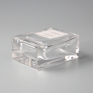 Luxury New Design Screw Type 30ml <strong>50ml</strong> 100ml Empty <strong>Glass</strong> Refill Perfume <strong>Bottle</strong> With Cement Lid - Product Image 3