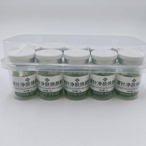 Bubuk Lyophilized pemutih Microneedle, spons ganggang jarum tulang hijau biologi untuk wajah jerawat & kulit bintik pengupas - Product Image 6
