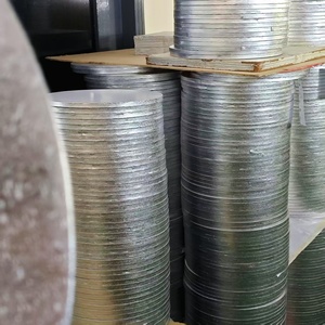 Nouveau produit SunShine : Plateaux à gâteau ronds en feuille d'aluminium, taille personnalisée, 10 pouces, 11 pouces, dorés, épaisseur 1/4 pouce - Product Image 2