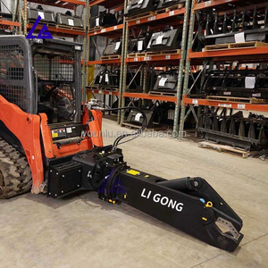 Diskon 2.8t skid steer <span class=keywords><strong>loader</strong></span> S510 digunakan <span class=keywords><strong>scrap</strong></span> metal shear,eagle shear untuk - Product Image 6