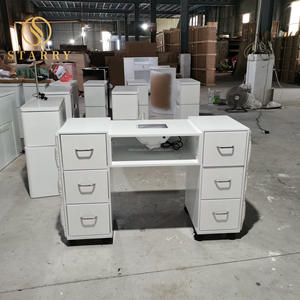 Estación de <span class=keywords><strong>uñas</strong></span> muebles moderna estación manicura <span class=keywords><strong>maleta</strong></span> <span class=keywords><strong>Mesa</strong></span> - Product Image 5