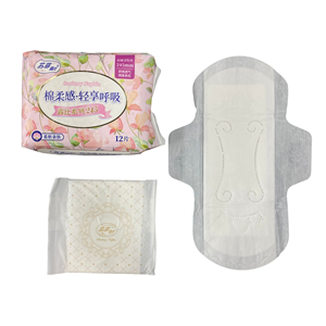 Super biodegradabile donna alato periodo cuscinetto igienico femminile guarnizione assorbente assorbente in cotone alto per le donne - Product Image 2