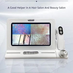 Analizador de Cuero Cabelludo y Cabello con Doble Sonda 50X 200X, Detector de Folículos Pilosos, Máquina Analizadora de Cuero Cabelludo - Product Image 1