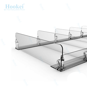Secure-Grip Anti-Tip <b>Shelf</b> Dividers Stable Partition System for Tall Product Display - Product Image 5