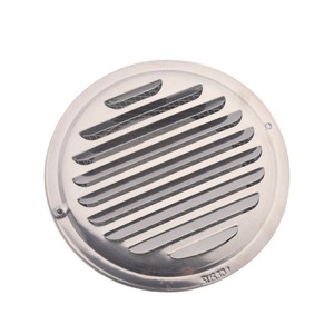 Capuchon d'aération à <span class=keywords><strong>bouche</strong></span> plate en acier inoxydable pour <span class=keywords><strong>hotte</strong></span> d'évacuation d'air Mur extérieur étanche à la pluie Tuyau de fumée d'huile Ventilation Entrepôt du sous-sol - Product Image 5
