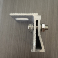 Support de fixation solaire pour toit métallique à joint debout, installation facile sans perçage pour système solaire domestique