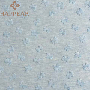 Tela de Punto Jacquard con Lazo de Mariposa HAPPEAK, 95% Rayón, 5% Spandex, Material Elástico para Pijamas, Ropa de Bebé y Vestidos de Mujer - Product Image 5