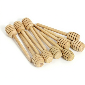 High Demand Natural Wood <b>Honey</b> Stick Dipper Mango Timber Wedding <b>Honey</b> Stick Cheap Prices for Spoon Product at cheap prices - Product Image 1