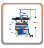 Routeur CNC 600X900 3040 6060 6012 6015 0609 4060 Mini routeur CNC pour bois MDF Machine de gravure
