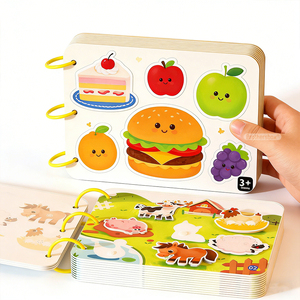<span class=keywords><strong>Libro</strong></span> de Actividades de Alta Calidad para Niños, <span class=keywords><strong>Libro</strong></span> de Pegatinas Cognitivas, <span class=keywords><strong>Libro</strong></span> Sensorial de Educación Temprana - Product Image 2
