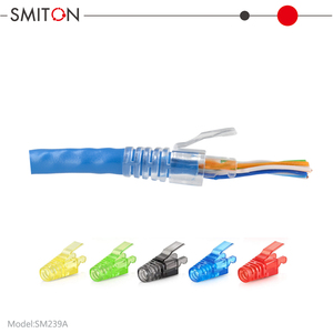 ฝาครอบหัวต่อ RJ45 แบบใส สำหรับสายเคเบิล Cat5e Cat6 ปลั๊กโมดูลาร์ - Product Image 4