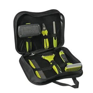 Juego de Cepillos para Perros y Gatos Shengfeng Ecológicos de Acero Inoxidable y Goma con Accesorios de Plástico - Product Image 1