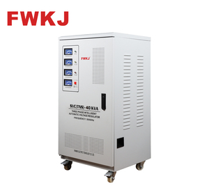 Estabilizador de Voltaje Analógico de Tres Fases <span class=keywords><strong>TNS</strong></span>/SVC 40KVA 380V, Regulador de CA de Alta Potencia 50Hz/60Hz FWKJ - Product Image 3