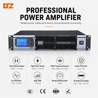 Amplificateur de puissance audio professionnel 10V 2 canaux, amplificateur en rack 2U pour système sonore KTV, scène et conférence