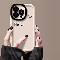 Coque de Téléphone Mobile en TPU Anti-Chute pour Apple 15 Pro Max, iPhone 14 Pro, 13, 12 Pro Max Incluant un Support de Téléphone