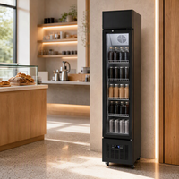 Refroidisseur d'air à refroidissement rapide et économe en énergie, portes en acier inoxydable pour cuisine commerciale, blanc, faible bruit, sans givre, contrôle numérique
