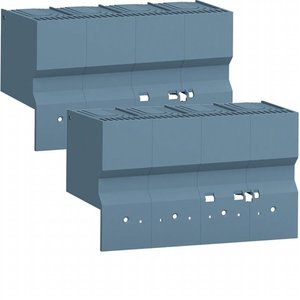 Kit Hager de 2 Cubiertas para Conexiones Frontales Rectas para Interruptor H3+ P250 4P 9x12.5x17.5 cm - Product Image 1
