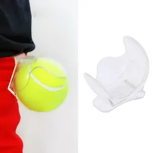 Clip de plástico para pelota de tenis, accesorio para la cintura, con Clip