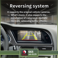 Pour Audi A5, tableau de bord numérique de voiture, lecteur multimédia DVD de voiture, radio GPS DSP RHD Android 14, CarPlay/Android Auto sans fil BT