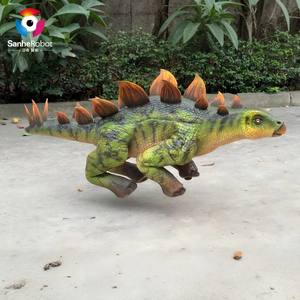 अनुकूलित कारखाने एनिमैटोनिक इलेक्ट्रिक सिम्युलेटेड रोबोटिक बेबी स्टेगोसॉरस डायनासोर कुत्ते मनोरंजन पार्क के लिए - Product Image 6