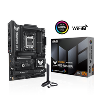 ASUS TUF B850-PLUS Gaming WiFi AMD AM5 B850 ATX Motherboard AM5 untuk AMD Ryzen 9000 & 8000 & 7000 Seri 4 X DDR5 256GB,